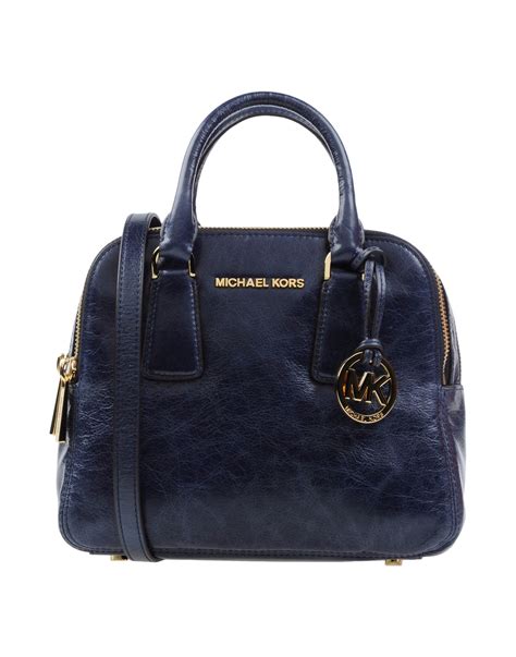 blue michael kors purse